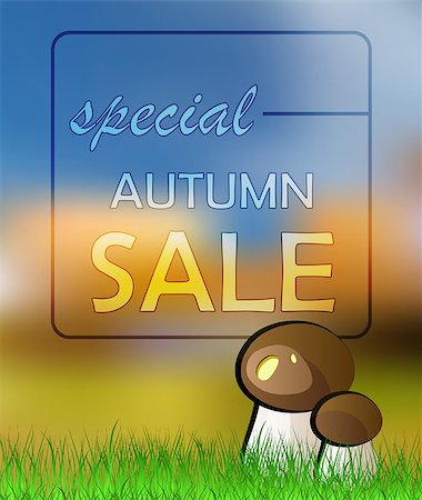 simsearch:400-04906513,k - Vector colorful autumn card sale Photographie de stock - Aubaine LD & Abonnement, Code: 400-08200070