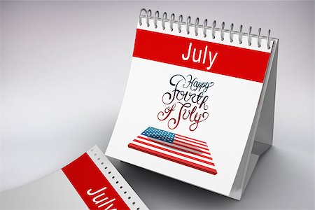 date pride - Independence day graphic against grey background Stock Photo - Budget Royalty-Free & Subscription, Code: 400-08200495