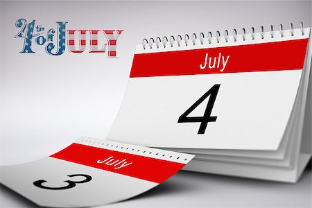 date pride - Independence day graphic against grey background Stock Photo - Budget Royalty-Free & Subscription, Code: 400-08200497