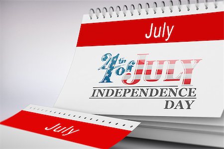 date pride - Independence day graphic against grey background Stock Photo - Budget Royalty-Free & Subscription, Code: 400-08200499