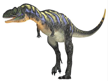 simsearch:400-07039388,k - Aucasaurus was a carnivorous dinosaur that lived in the Cretaceous Period of Argentina, South America. Stockbilder - Microstock & Abonnement, Bildnummer: 400-08221703
