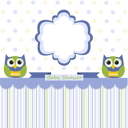 Baby Shower Invitation Stock Photo - Budget Royalty-Free & Subscription, Code: 400-08255332