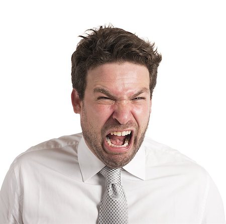 simsearch:400-09030070,k - Pissed man screams loudly for his failure Stock Photo - Budget Royalty-Free & Subscription, Code: 400-08256057