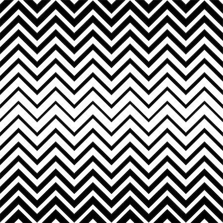 simsearch:400-08626521,k - Black vector simple seamless gradient zigzag line pattern Stock Photo - Budget Royalty-Free & Subscription, Code: 400-08257013