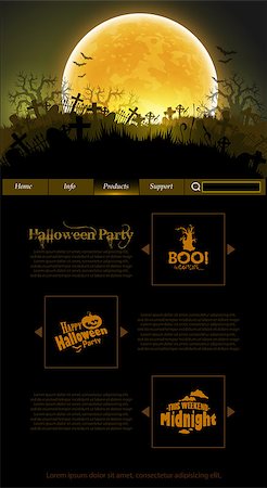 simsearch:400-05692275,k - design of the program events halloween party in yellow and black colors Foto de stock - Super Valor sin royalties y Suscripción, Código: 400-08258057