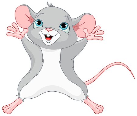 simsearch:400-08258875,k - Illustration of very cute mouse Stock Photo - Budget Royalty-Free & Subscription, Code: 400-08258089