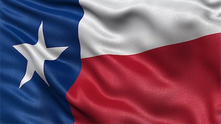 US state flag of Texas with great detail waving in the wind. Stock Photo - Budget Royalty-Free & Subscription, Code: 400-08251393
