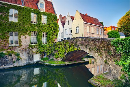 simsearch:400-08076016,k - Image of Bruges, Belgium during summer sunset. Stock Photo - Budget Royalty-Free & Subscription, Code: 400-08251997