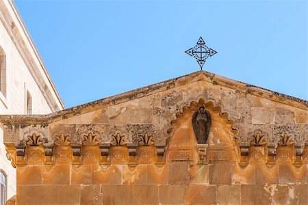 Chapel of Flagellation on Via Dolorosa, Jerusalem, Israel Photographie de stock - Aubaine LD & Abonnement, Code: 400-08252219