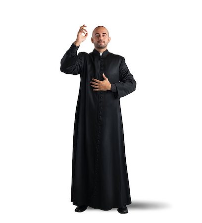 priest blessing - Priest is a blessing to the faithful Stock Photo - Budget Royalty-Free & Subscription, Code: 400-08252465