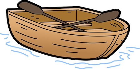 simsearch:400-04935476,k - Rowboat Illustration Fotografie stock - Microstock e Abbonamento, Codice: 400-08264235