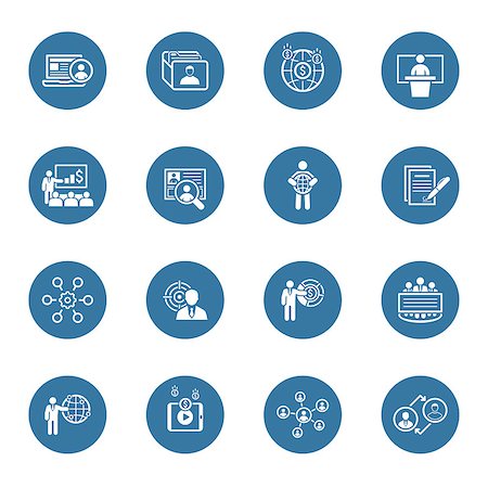 Business and Finances Icons Set. Flat Design. Isolated Illustration. Stock Photo - Budget Royalty-Free & Subscription, Code: 400-08261986
