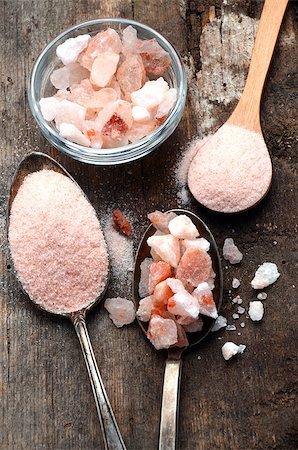 salt crystal - Himalayan pink crystal salt high resolution image Stock Photo - Budget Royalty-Free & Subscription, Code: 400-08284789