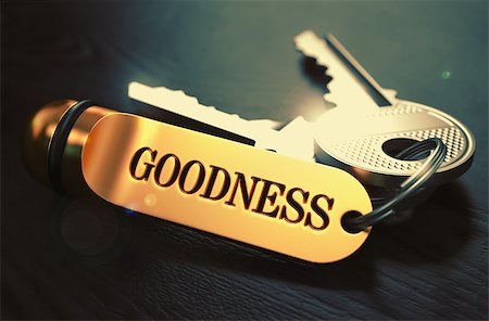 simsearch:400-08283741,k - Keys and Golden Keyring with the Word Goodness over Black Wooden Table with Blur Effect. Toned Image. Foto de stock - Super Valor sin royalties y Suscripción, Código: 400-08285733