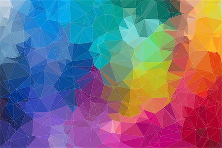 shmel (artist) - Abstract 2D mosaic triangle background for your design Stock Photo - Budget Royalty-Free & Subscription, Code: 400-08286934