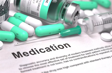simsearch:400-04902997,k - Medication. Concept with Composition of Medicaments - Light Green Pills, Injections and Syringe. Blurred Background with Selective Focus. Photographie de stock - Aubaine LD & Abonnement, Code: 400-08288421