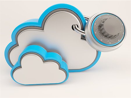 simsearch:400-07504762,k - 3D Render of a Cloud Drive Icon Photographie de stock - Aubaine LD & Abonnement, Code: 400-08282568