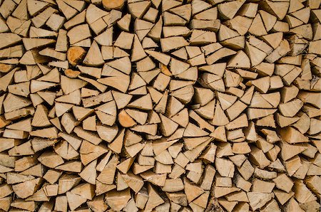 simsearch:400-05736665,k - Pile of firewood Fotografie stock - Microstock e Abbonamento, Codice: 400-08283266