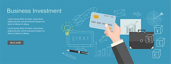 Flat design modern vector illustration  concept of  business site with bank card and hands - eps 10 Stock Photo - Royalty-Free, Artist: sliplee, Image code: 400-08295968