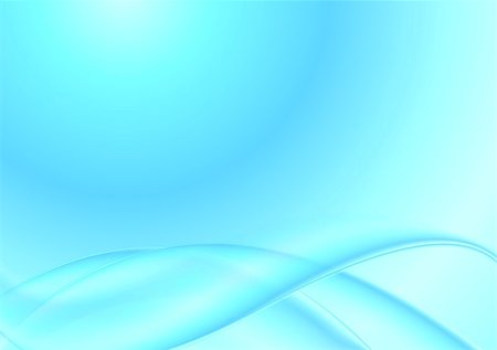 simsearch:400-08291134,k - Blue waves abstract elegant background. Vector design Stock Photo - Budget Royalty-Free & Subscription, Code: 400-08296056