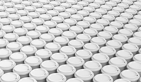 simsearch:400-08978724,k - Group of paper coffee cups Photographie de stock - Aubaine LD & Abonnement, Code: 400-08299581