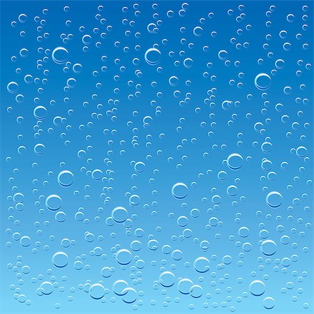 Abstract water background with rising air bubbles Stock Photo - Budget Royalty-Free & Subscription, Code: 400-08299614