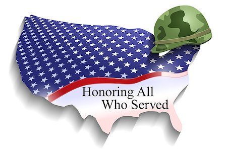 simsearch:400-04460703,k - Vector Conceptual Veterans Day Illustration, Eps10 Vector, Transparency and Gradient Mesh Used Stock Photo - Budget Royalty-Free & Subscription, Code: 400-08290420