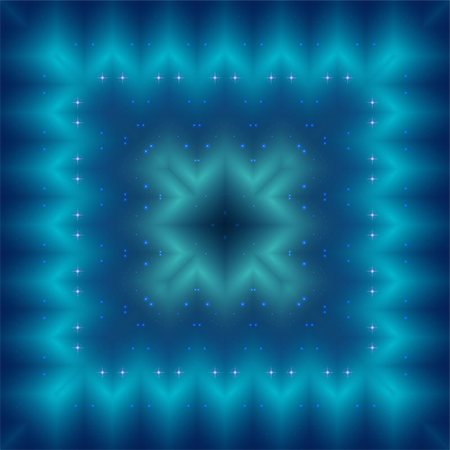 simsearch:400-08553045,k - Blue abstract symbolical seamless pattern background with stars and color cosmic rays Foto de stock - Super Valor sin royalties y Suscripción, Código: 400-08290485