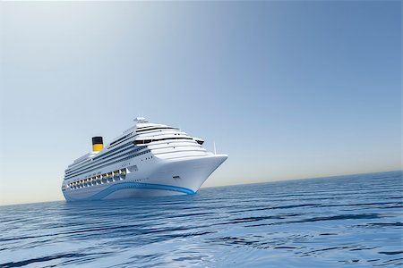 simsearch:400-06067620,k - An image of a nice ocean cruise ship Stock Photo - Budget Royalty-Free & Subscription, Code: 400-08290912