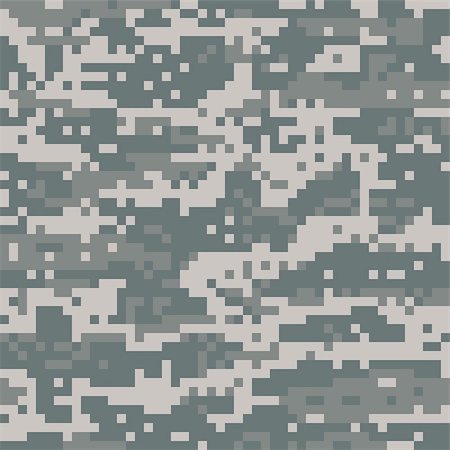 An illustration of American military digital desert camouflage. Vector EPS 10 available. Pattern is able to be tiled. Stock Photo - Budget Royalty-Free & Subscription, Code: 400-08300040