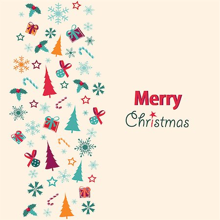 simsearch:400-08300223,k - Merry Christmas Card Stock Photo - Budget Royalty-Free & Subscription, Code: 400-08300224