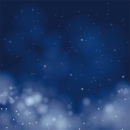 simsearch:400-09081846,k - vector glittering stars on bokeh background Stock Photo - Budget Royalty-Free & Subscription, Code: 400-08300253