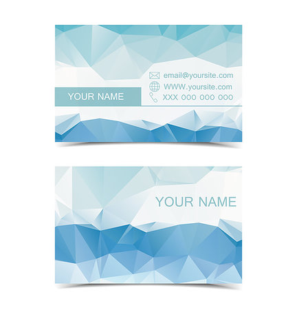 simsearch:400-07331919,k - Set of two sided business cards designs Stock Photo - Budget Royalty-Free & Subscription, Code: 400-08301026