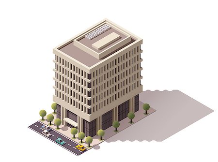 simsearch:400-08301241,k - Isometric icon representing apartment building Stock Photo - Budget Royalty-Free & Subscription, Code: 400-08301241