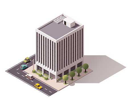 simsearch:400-09142236,k - Isometric icon representing city building Stock Photo - Budget Royalty-Free & Subscription, Code: 400-08301242