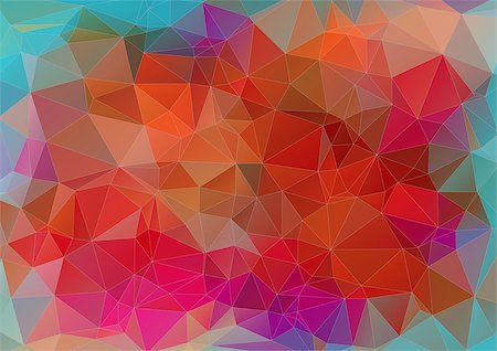 simsearch:400-08345289,k - Abstract triangle two-dimensional  colorful background for web design Stock Photo - Budget Royalty-Free & Subscription, Code: 400-08301868