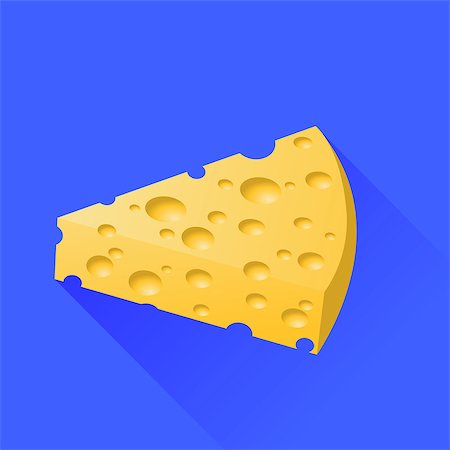 parmesan cheese pieces isolated - Piece of Cheese Isolated on Blue Background Stock Photo - Budget Royalty-Free & Subscription, Code: 400-08303334