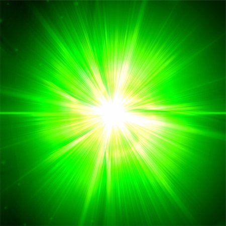 abstratc whit elight over green background Stock Photo - Budget Royalty-Free & Subscription, Code: 400-08314236