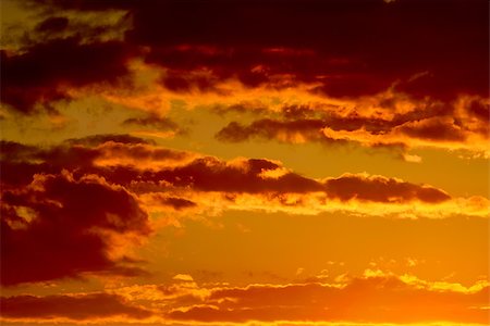 simsearch:400-05242072,k - Heavenly landscape with dramatic crimson sunset clouds Stock Photo - Budget Royalty-Free & Subscription, Code: 400-08316601