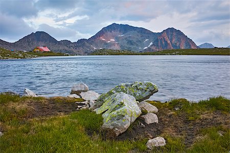 simsearch:400-08317924,k - Amazing Sunset at Kamenitsa Peak And Tevno lake, Pirin Mountain, bulgaria Stock Photo - Budget Royalty-Free & Subscription, Code: 400-08316914