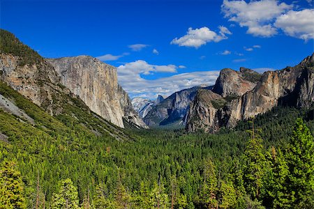 Yosemite National Park in California. United States of America Stock Photo - Budget Royalty-Free & Subscription, Code: 400-08319157