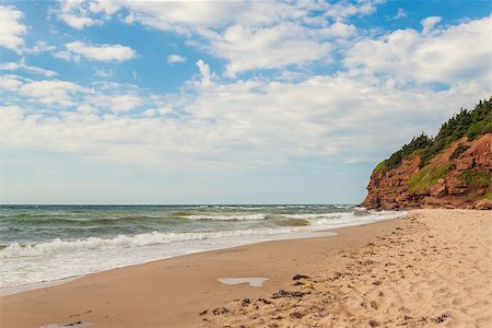 Beach at Basin Head (Point East Coastal Drive, Prince Edward Island, Canada) Stock Photo - Budget Royalty-Free & Subscription, Code: 400-08334585