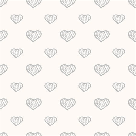 simsearch:400-08339075,k - Abstract seamless hearts romantic background wrapping paper pattern Foto de stock - Super Valor sin royalties y Suscripción, Código: 400-08335222