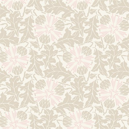 simsearch:400-04679760,k - Vector Floral vintage rustic seamless pattern. Background can be used for wallpaper, fills, web page, surface textures. Photographie de stock - Aubaine LD & Abonnement, Code: 400-08336279