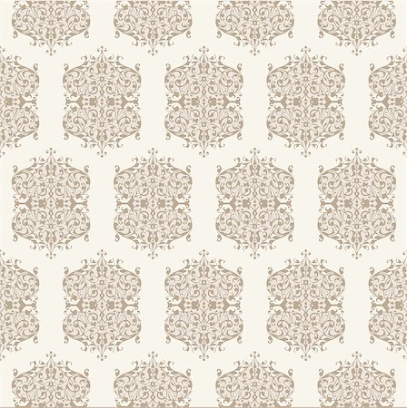 simsearch:400-04679760,k - Vector Floral vintage rustic seamless pattern. Background can be used for wallpaper, fills, web page, surface textures. Photographie de stock - Aubaine LD & Abonnement, Code: 400-08336334