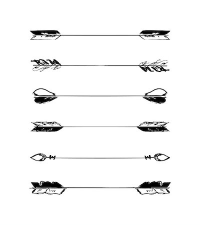 simsearch:400-07103208,k - Retro scribble hand-drawn dividers set black collection Foto de stock - Super Valor sin royalties y Suscripción, Código: 400-08337721