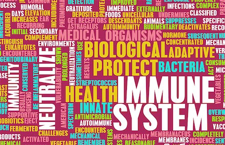 Immune System of a Good and Healthy Human Body Stock Photo - Budget Royalty-Free & Subscription, Code: 400-08332563