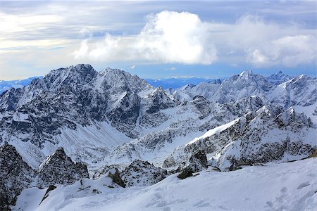 simsearch:400-05071386,k - Mountains landscape. Hight Tatras, Slovakia Fotografie stock - Microstock e Abbonamento, Codice: 400-08333235