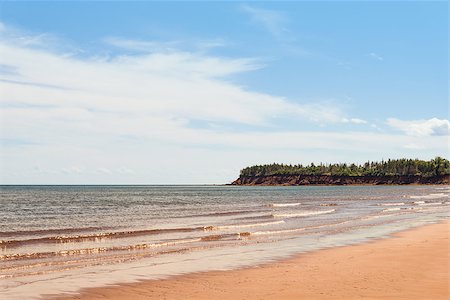 Sallyâ??s Beach Provincial Park Beach (Prince Edward Island, Canada) Stock Photo - Budget Royalty-Free & Subscription, Code: 400-08333331