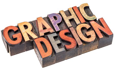 simsearch:400-08332628,k - graphic design banner - isolated word abstract in vintage letterpress wood type stained by color inks Foto de stock - Super Valor sin royalties y Suscripción, Código: 400-08344616